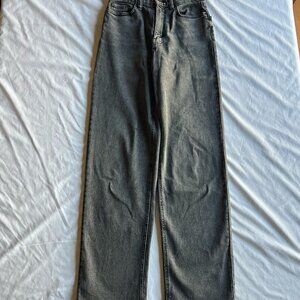 Wild Fable Women's Size 00 Inseam 29" Black Wash 90's Relaxed Straight Jeans